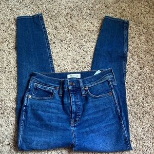 Madewell skinny jeans